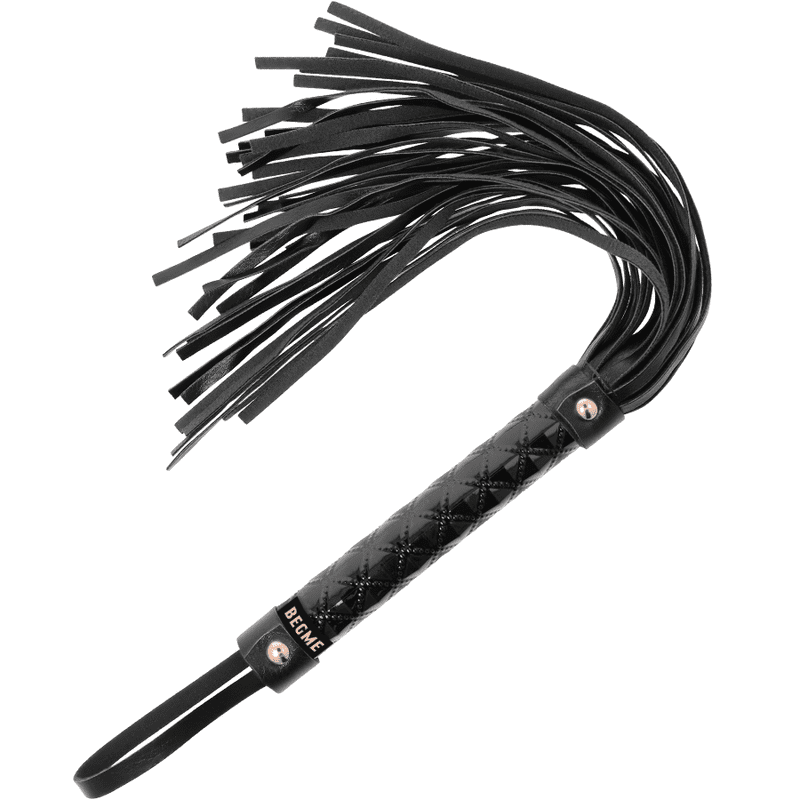 BEGME BLACK EDITION FLOGGER IN PELLE VEGANA