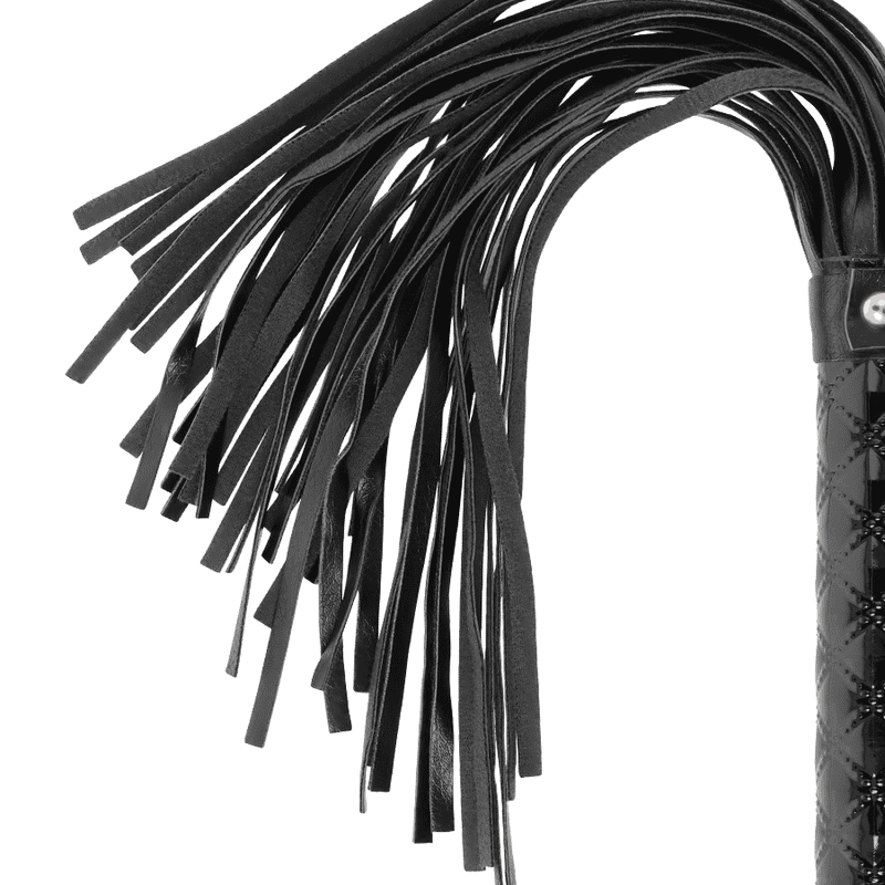 BEGME BLACK EDITION FLOGGER IN PELLE VEGANA