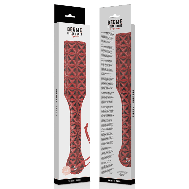PALA IN PELLE VEGANA BEGME RED EDITION