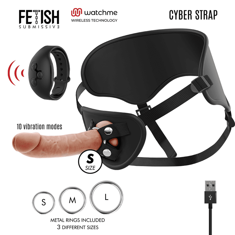 CYBER STRAP CONTROLLO REMOTO HARNESS WATCME TECHNOLOGY S