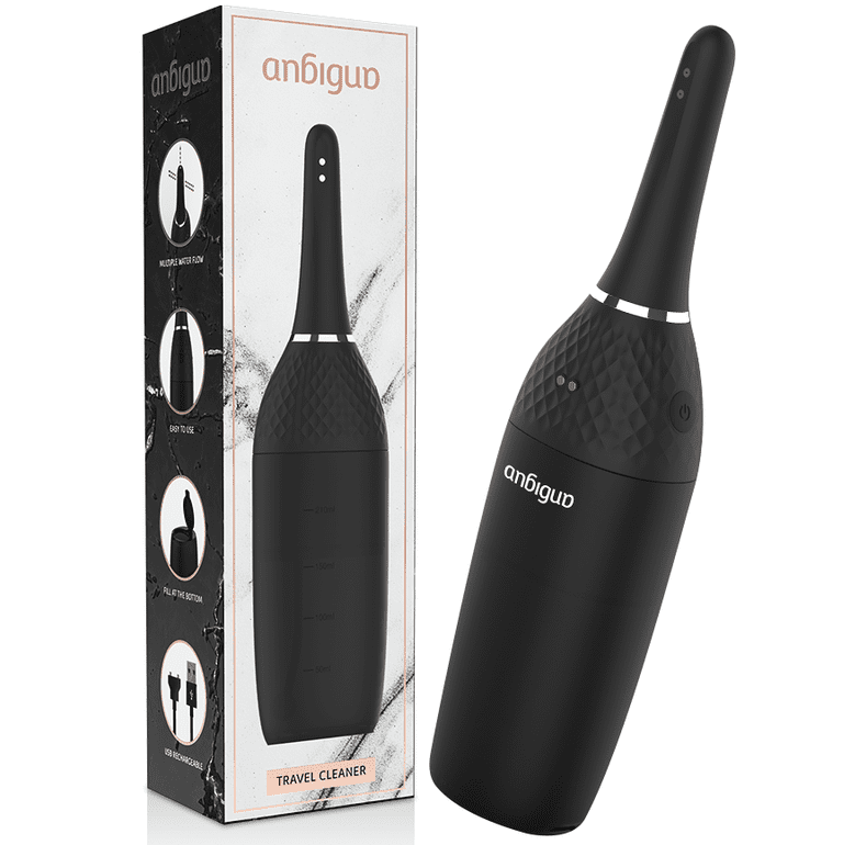 ANBIGUO ULTIMATE AUTOMATIC DOUCHE ANALE CLEANER  BLACK