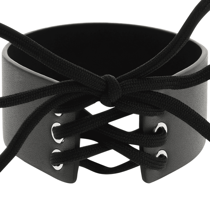 COQUETTE CHIC DESIRE CHOKER ARTIGIANALE IN PELLE VEGAN