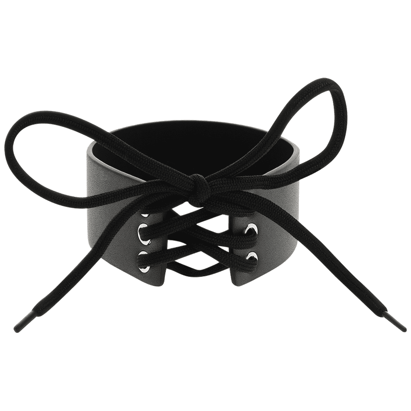 COQUETTE CHIC DESIRE CHOKER ARTIGIANALE IN PELLE VEGAN
