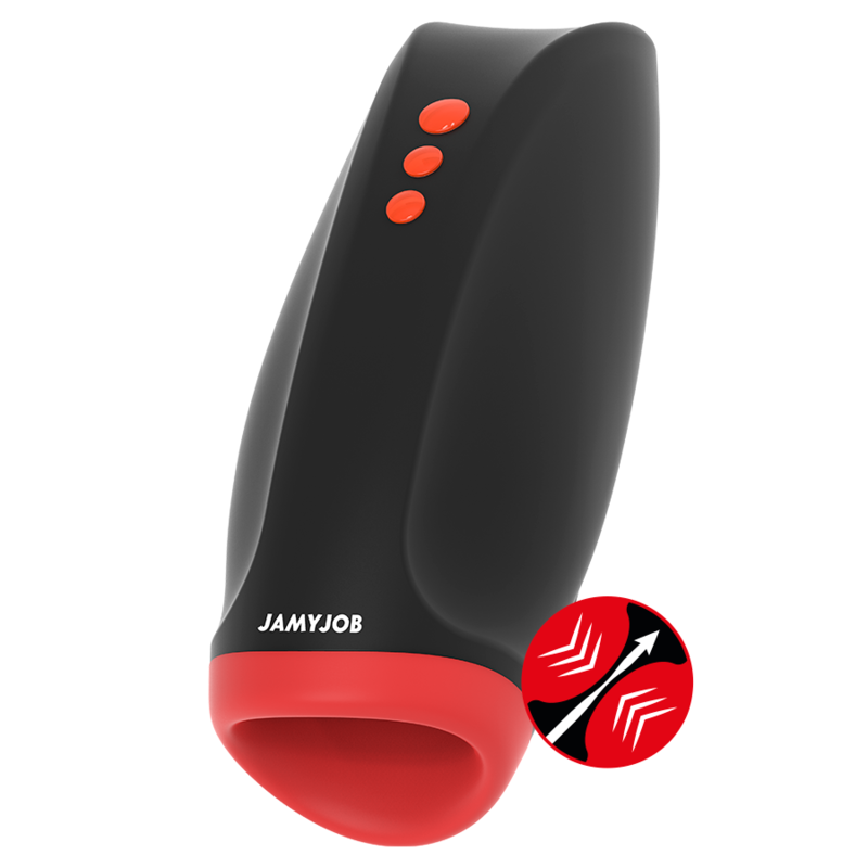 MASTURBATORE JAMYJOB NOVAX CON VIBRAZIONE E COMPRESSIONE