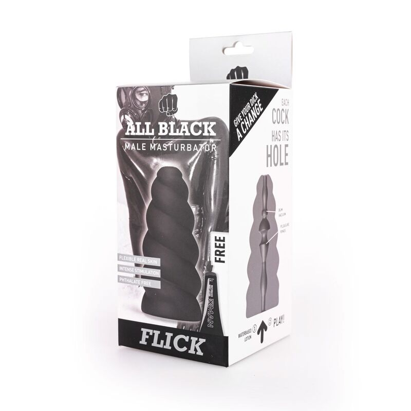 MASTURBATORE MASCHILE ALL BLACK FLICK