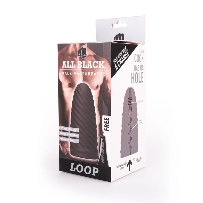 MASTURBATORE MASCHILE ALL BLACK LOOP