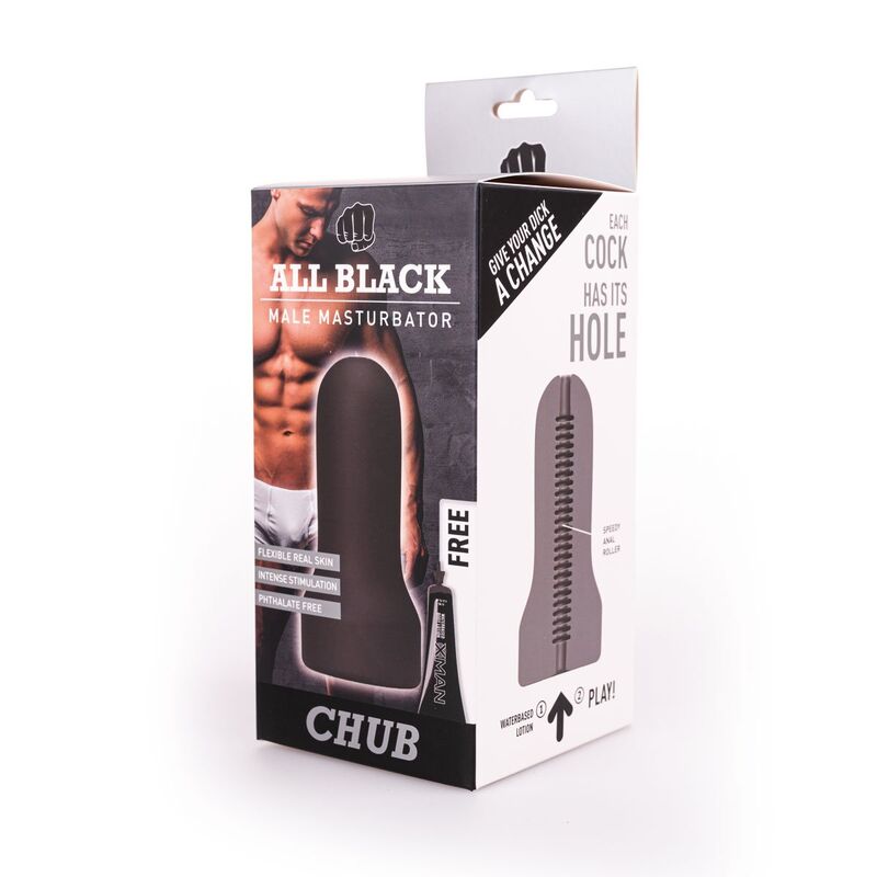 MASTURBATORE MASCHILE ALL BLACK LOOP