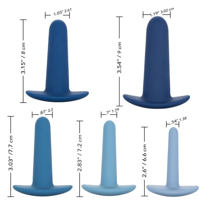 CALEX INDOSSABILE ANALE TRAINING SET 5 PEZZI