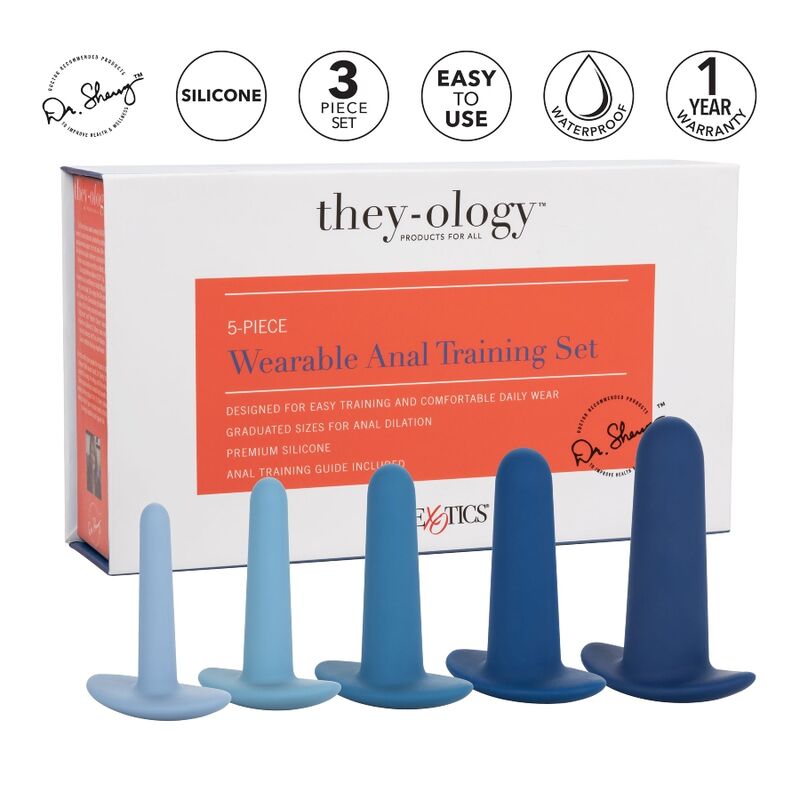 CALEX INDOSSABILE ANALE TRAINING SET 5 PEZZI