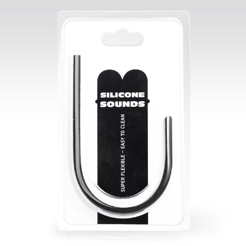 SONDA URETRALE IN SILICONE ALL BLACK 10MM