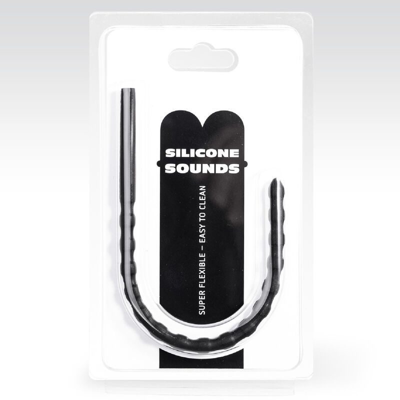 SONDA URETRALE IN SILICONE ALL BLACK 8-10 MM