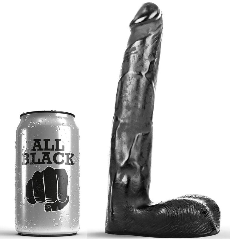 DILDO TUTTO NERO 21CM