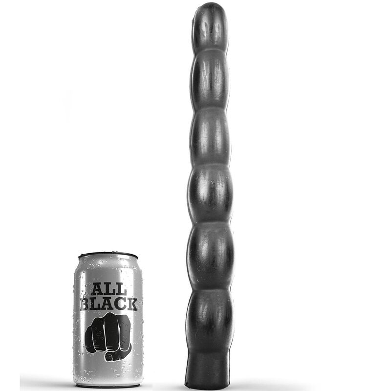 DILDO ANALE ALL BLACK 32CM