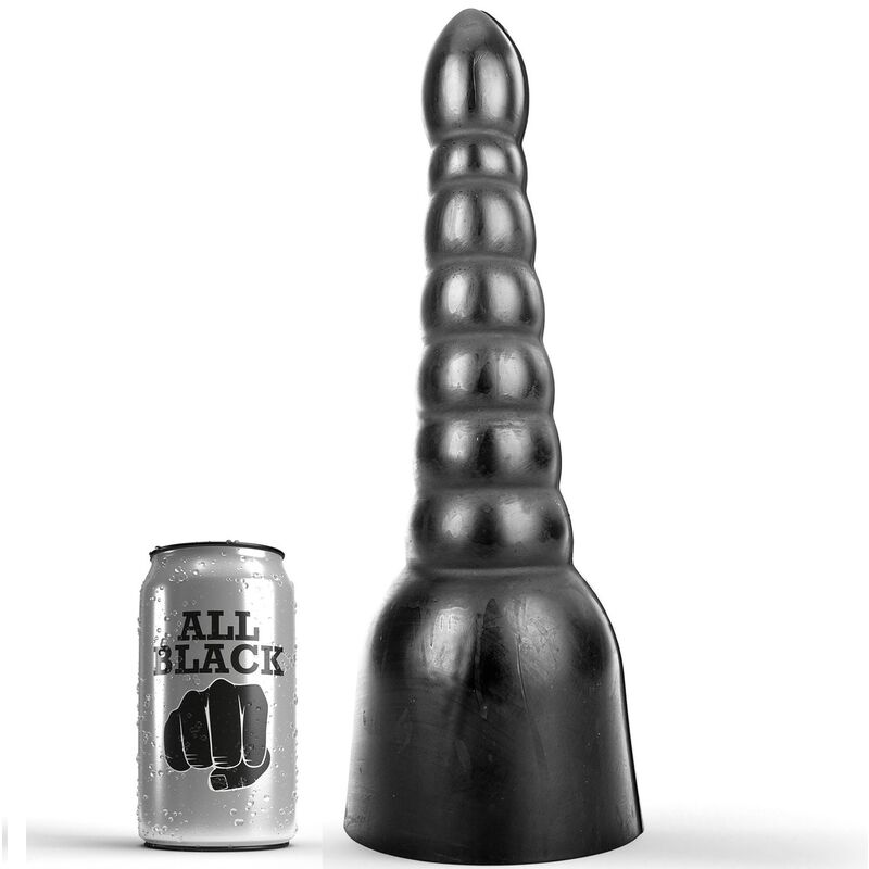 DILDO ALL BLACK -  34CM