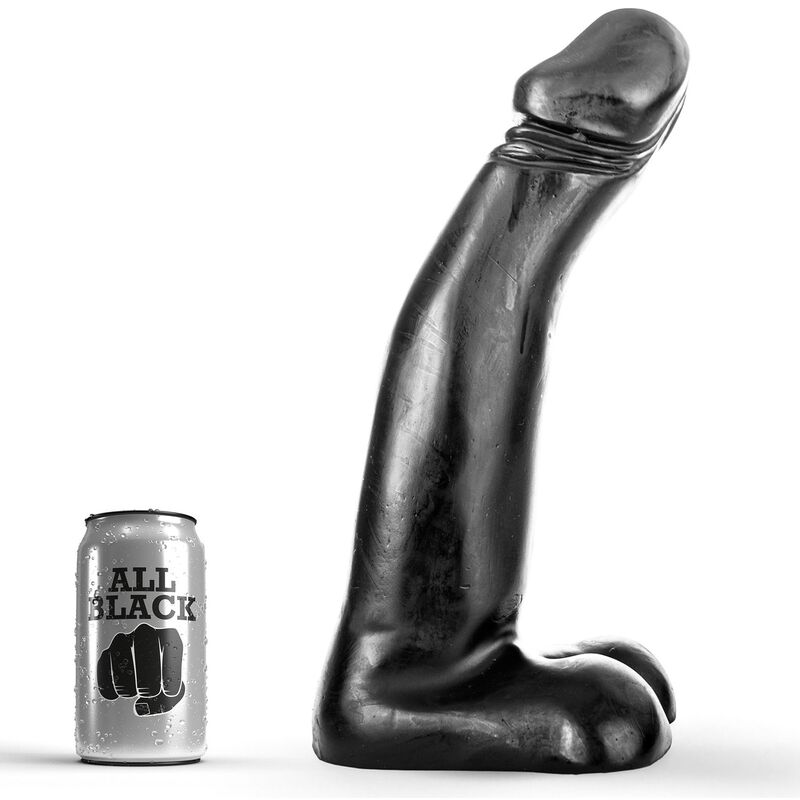 DILDO TUTTO NERO 29CM FISTING