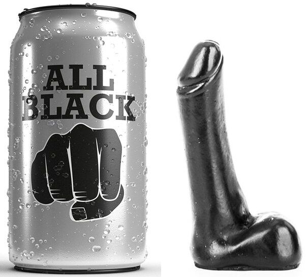 TUTTO NERO DILDO 9CM