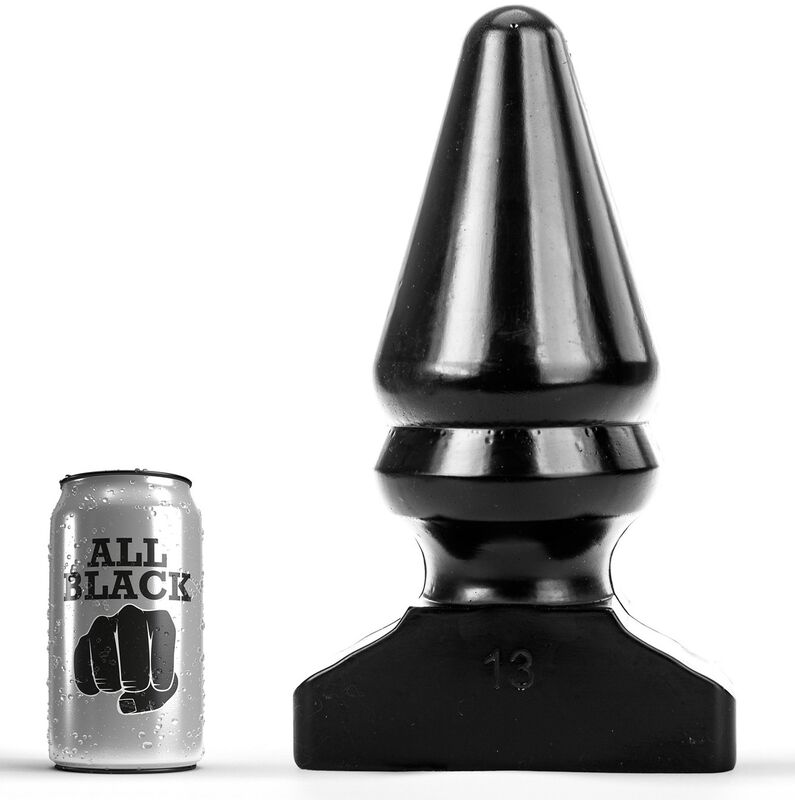 PLUG ANALE ALL BLACK - 28,5CM
