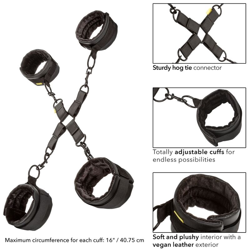 SET RESTRIZIONE POLSINI E CAVIGLIERE CALEX HOG TIE