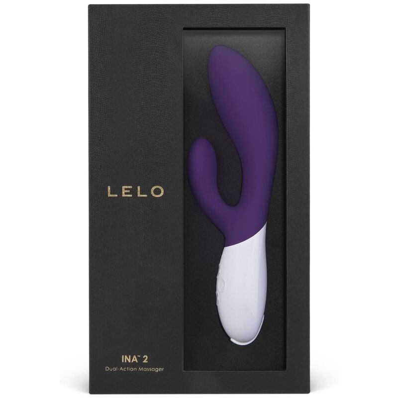 VIBRATORE RICARICABILE USB LELO INA WAVE 2 PRUGNA