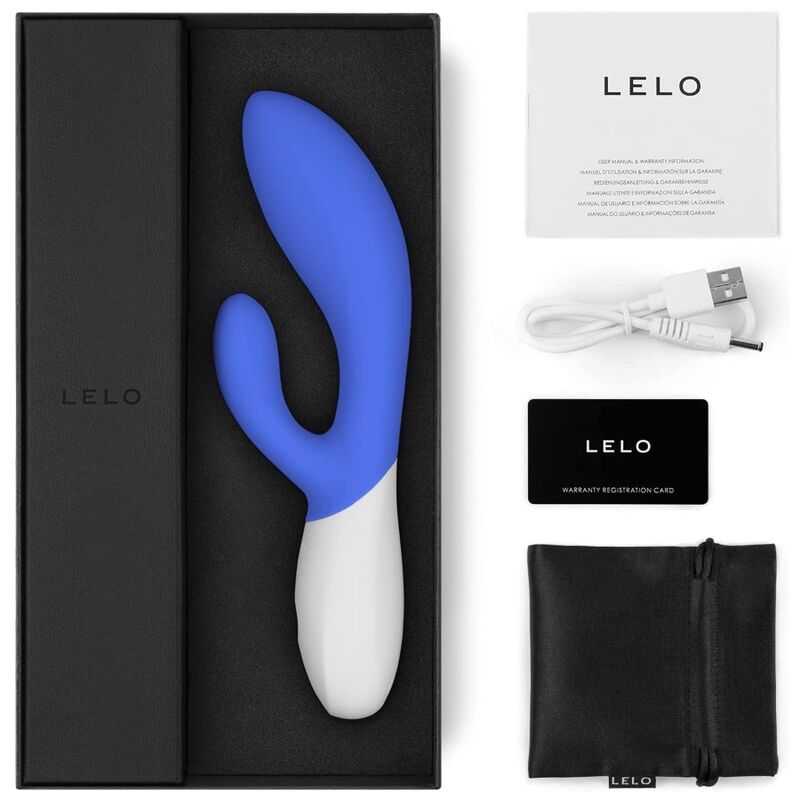 VIBRATORE RICARICABILE USB LELO INA WAVE 2 CALIFORNIA SKY
