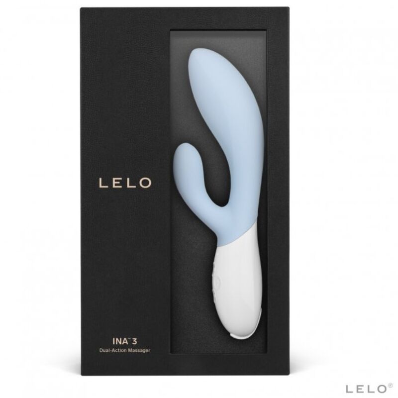VIBRATORE RICARICABILE USB LELO INA CELESTE