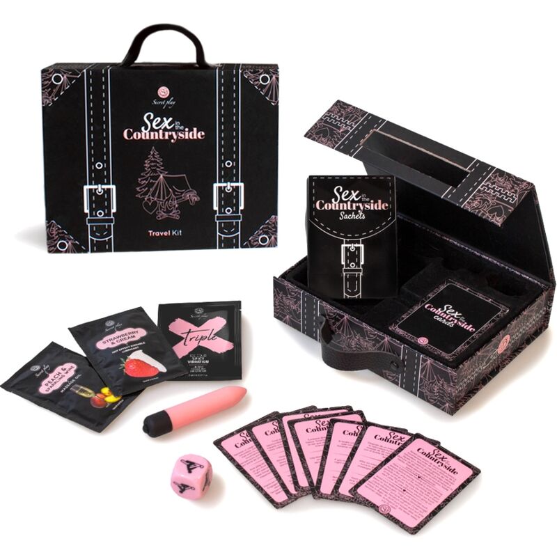KIT DA VIAGGIO IN CAMPAGNA SECRET PLAY (ES/EN/DE/FR/NL/PT)
