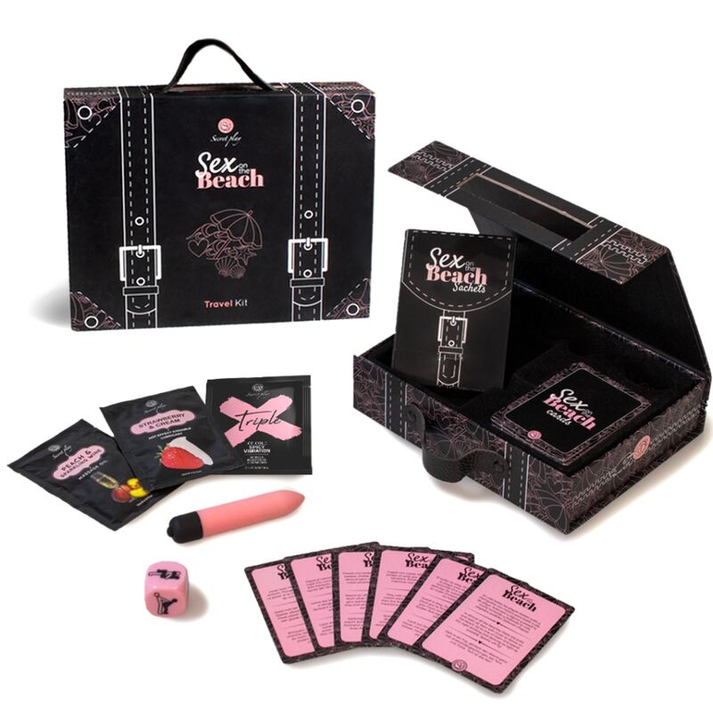 KIT DA VIAGGIO SECRETPLAY SEX ON THE BEACH (ES/EN/DE/FR/NL/PT)