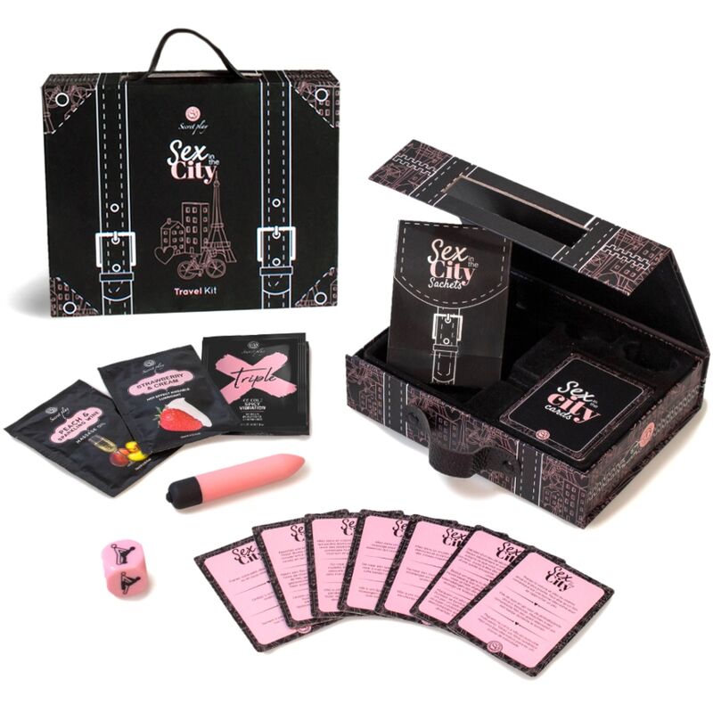KIT DA VIAGGIO SECRETPLAY SEX IN THE CITY (ES/EN/DE/FR/NL/PT)