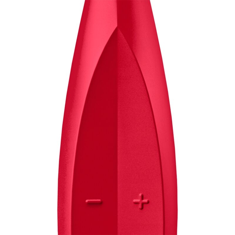 VIBRATORE SATISFYER TWIRLING FUN TIP - ROSSO