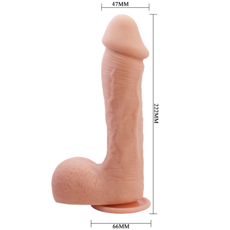 BELLISSIMO INCONTRO JOHNSON LIFELIKE SKIN DILDO 22 CM