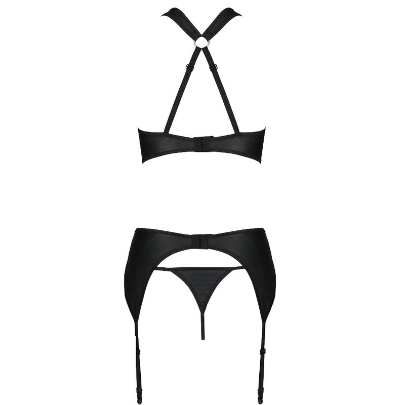 SET INTIMO IN ECOPELLE PASSION AMANDA - TAGLIA XXL/XXXL