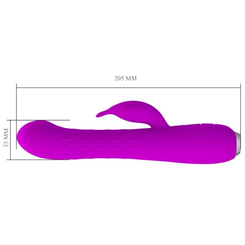 VIBRATORE CON FUNZIONE ROTANTE RICARICABILE PRETTY LOVE MOLLY