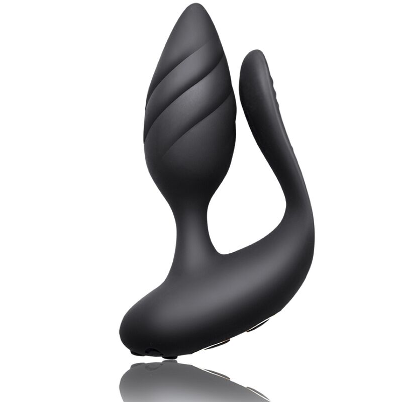 VIBRATORE PLUG CON TELECOMANDO ROCKS-OFF COCKTAIL - NERO