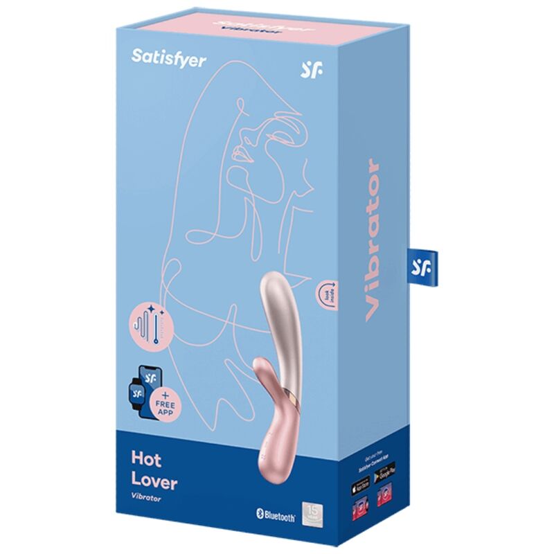 VIBRATORE SATISFYER HOT LOVER ROSA-BEIGE