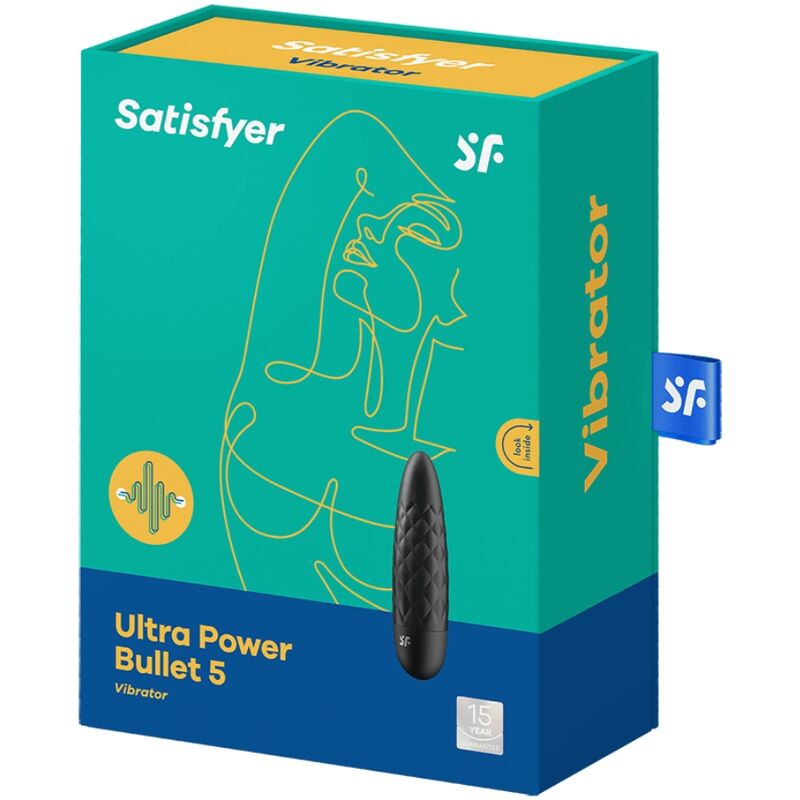 VIBRATORE SATISFYER ULTRA POWER BULLET 5 - NERO