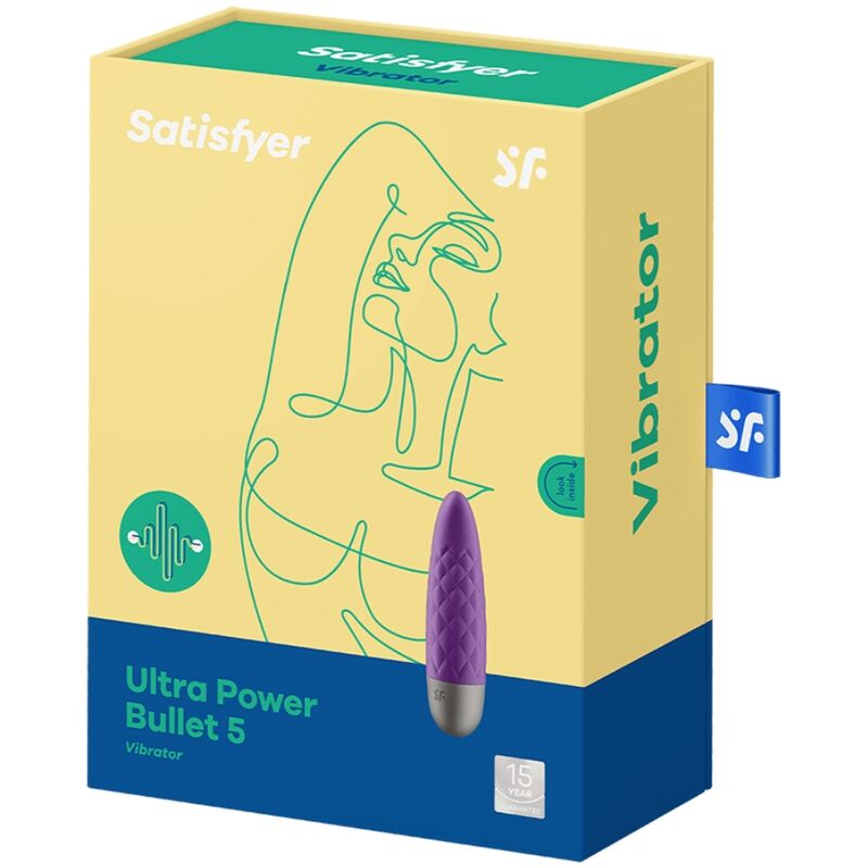 VIBRATORE SATISFYER  ULTRA POWER BULLET 5 - VIOLETTO