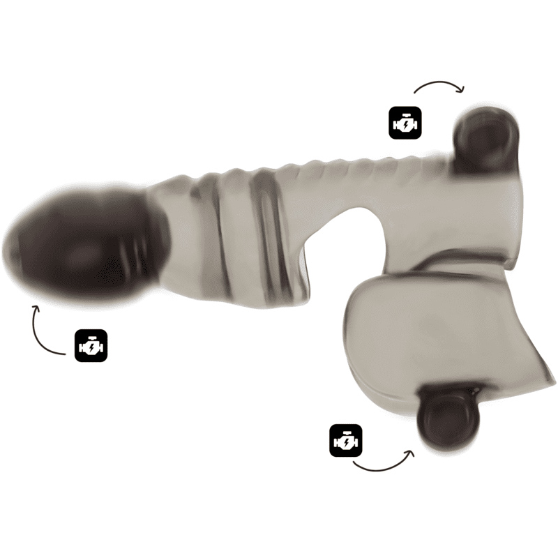 MASTURBATORE PER PENE E TESTICOLI OHMAMA - 3 MOTORI