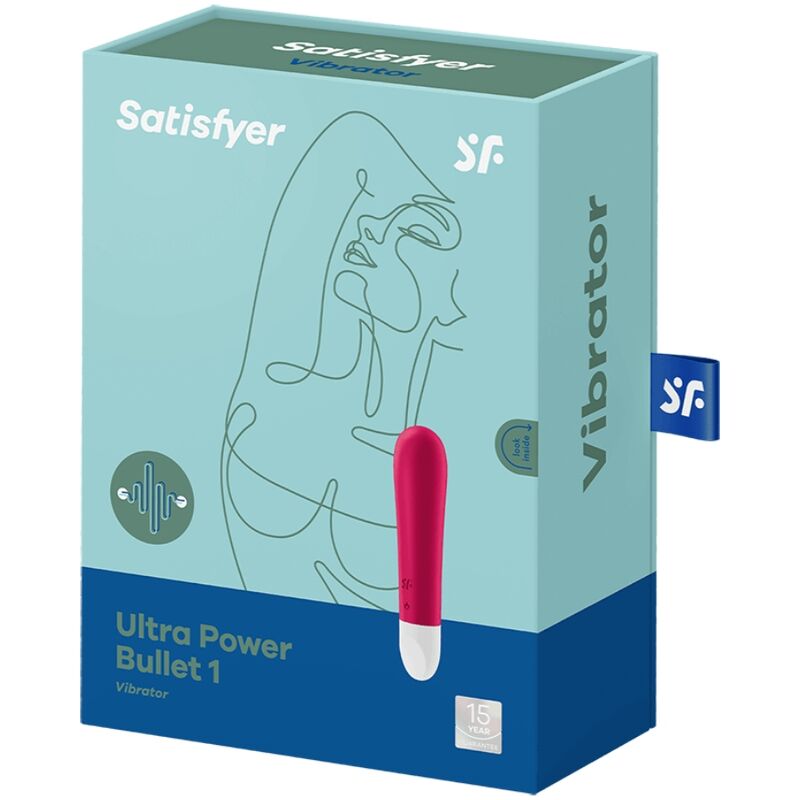 VIBRATORE SATISFYER ULTRA POWER BULLET 1 - ROSSO