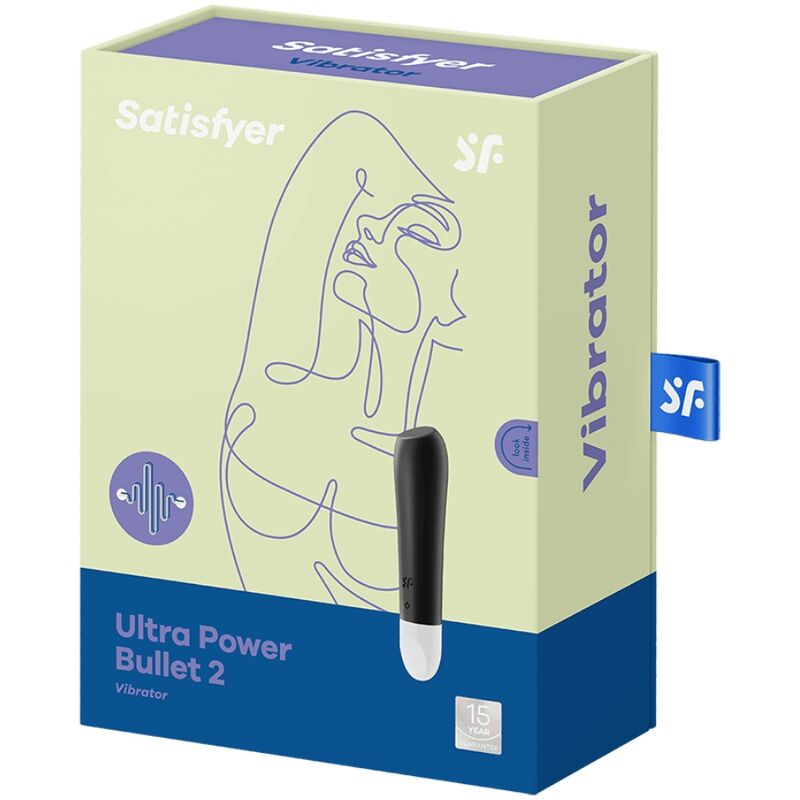 VIBRATORE SATISFYER ULTRA POWER BULLET 2 - NERO