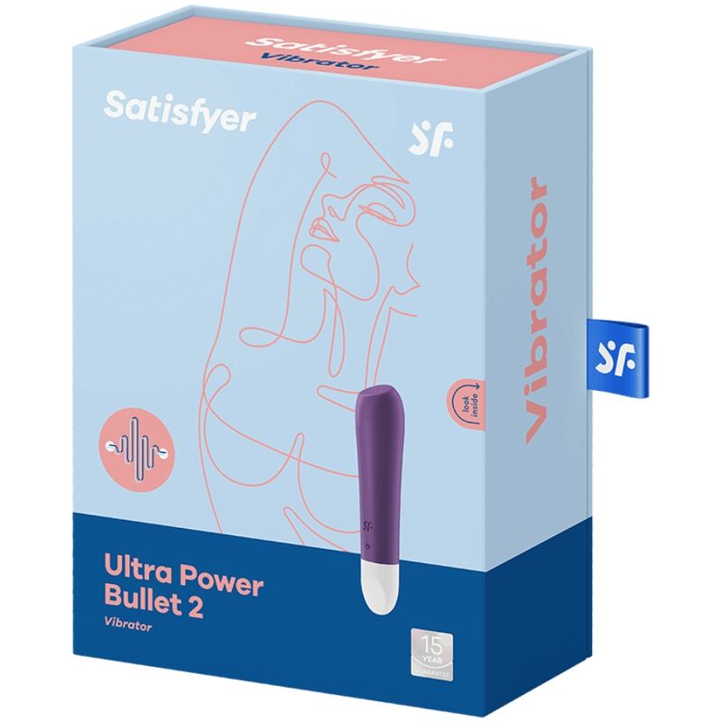 VIBRATORE SATISFYER ULTRA POWER BULLET 2 - VIOLA