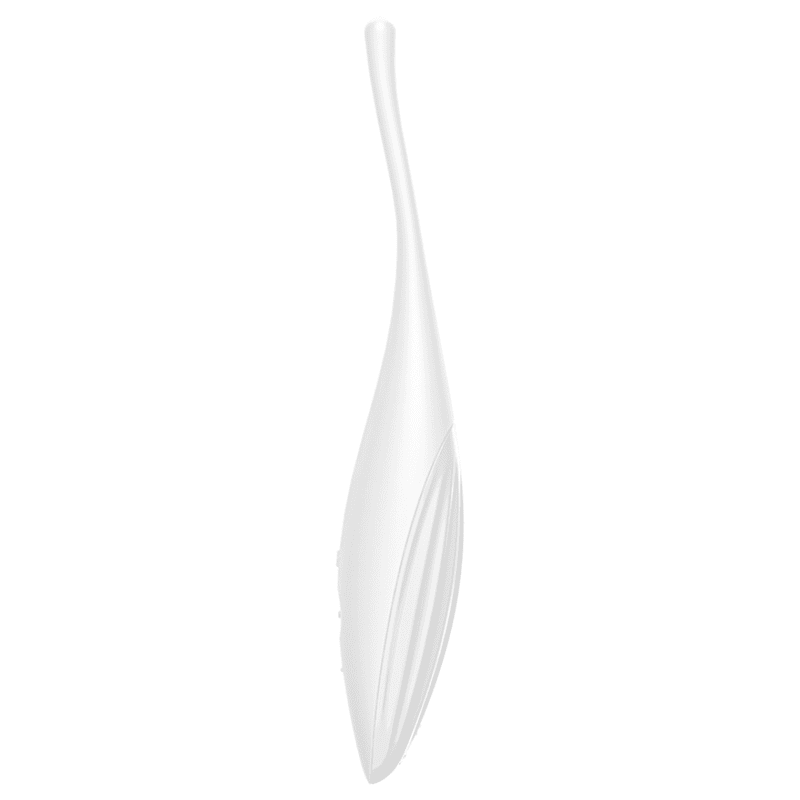 STIMOLATORE ZONE EROGENE SATISFYER TWIRLING JOY CLIT - BIANCO