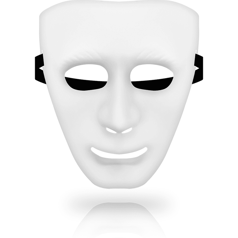 MASCHERE OHMAMA MASCHERA BIANCA TAGLIA UNICA