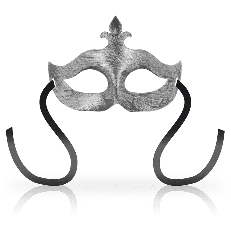 MASCHERE OHMAMA MASCHERA FLEUR DE LIS - ARGENTO