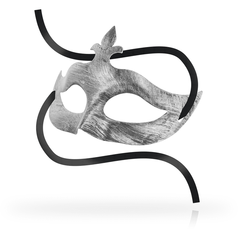 MASCHERE OHMAMA MASCHERA FLEUR DE LIS - ARGENTO