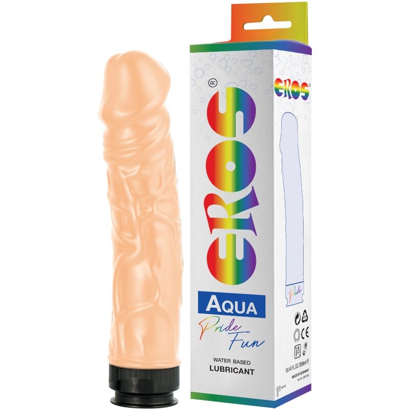 PRIDE - EROS AQUA LGBT PRIDE DILDO E LUBRIVAGINANTE A BASE D''ACQUA