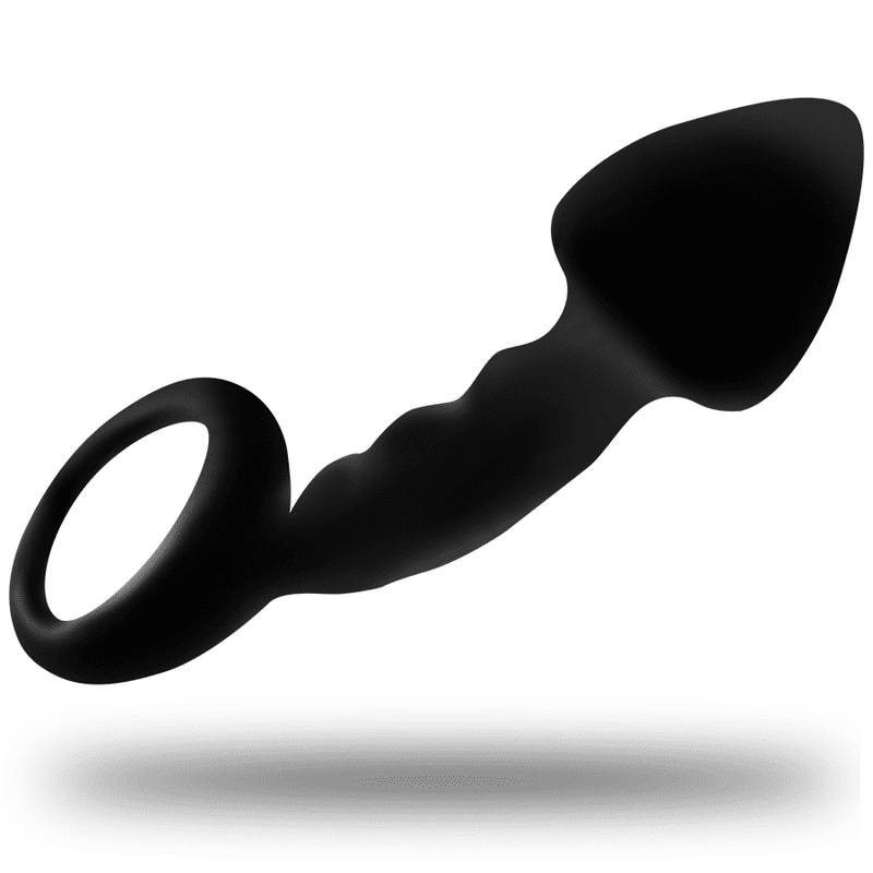 PLUG ANALE IN SILICONE CON ANELLO