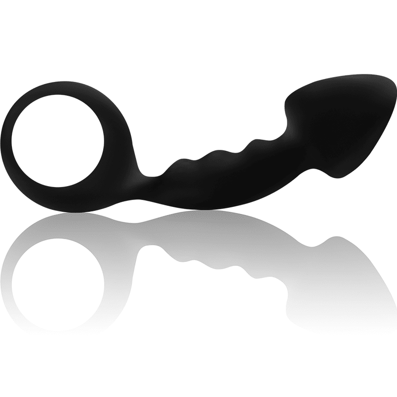 PLUG ANALE IN SILICONE CON ANELLO