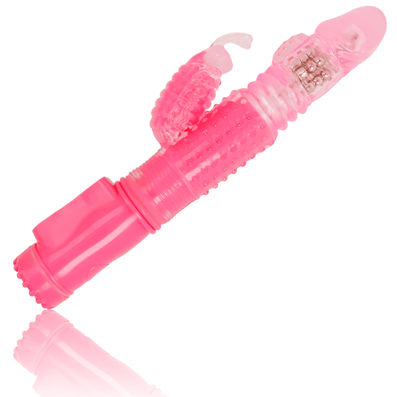 VIBRATORE STIMOLATORE CON FUNZIONE DI ROTAZIONE - OHMAMA RABBIT