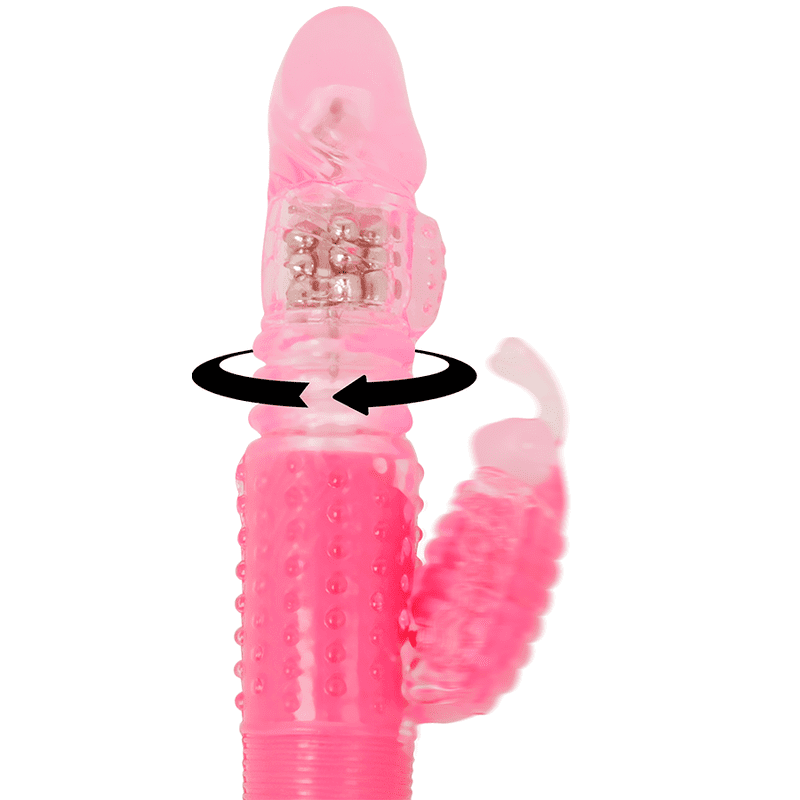 VIBRATORE STIMOLATORE CON FUNZIONE DI ROTAZIONE - OHMAMA RABBIT