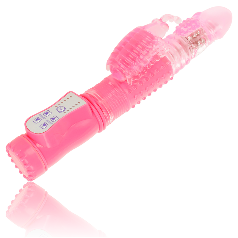 VIBRATORE STIMOLATORE CON FUNZIONE DI ROTAZIONE - OHMAMA RABBIT